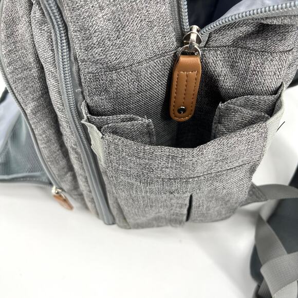 Ruvalino gray diaper backpack - Picture 8 of 10